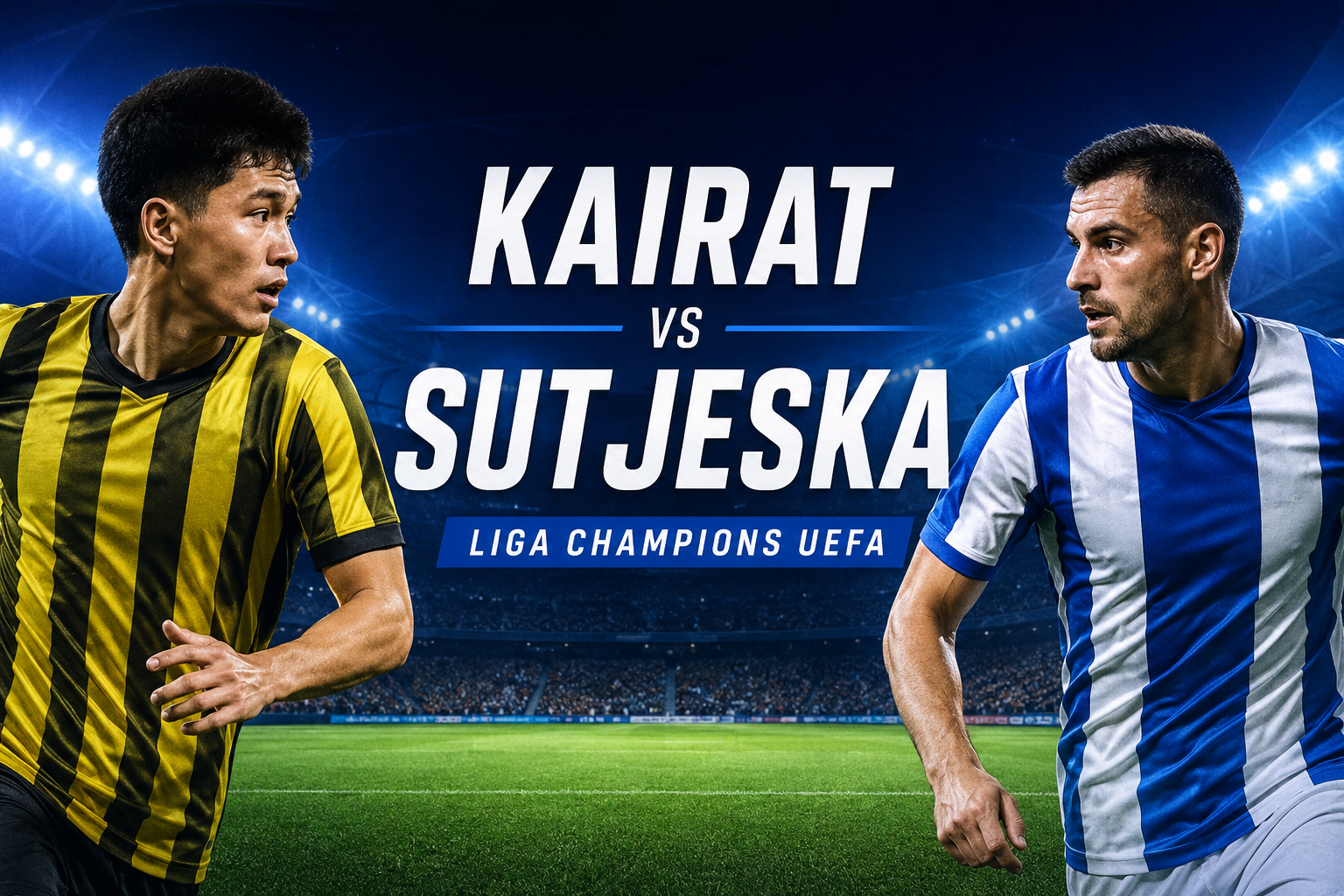Jalalive Live Kairat vs Sutjeska Liga Champions UEFA Malam Ini Pukul 22.00 WIB – Nikmati Pertandingan Bergengsi dengan Pengalaman Streaming Terbaik