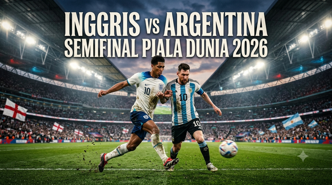 Jalalive Streaming Semifinal Inggris vs Argentina Piala Dunia 2026 – Ajang Pembuktian Dua Tim Terbaik Demi Lolos ke Final