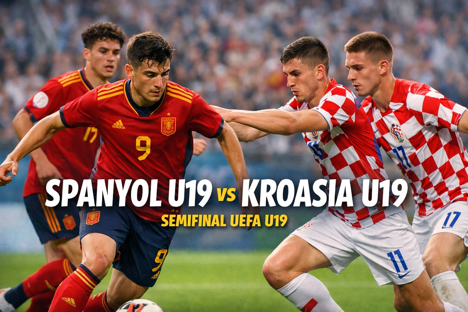 Pecinta Bola Wajib Saksikan Spanyol U19 vs Kroasia U19 di Jalalive Malam Ini Pukul 22.00 WIB – Jangan Sampai Ketinggalan!
