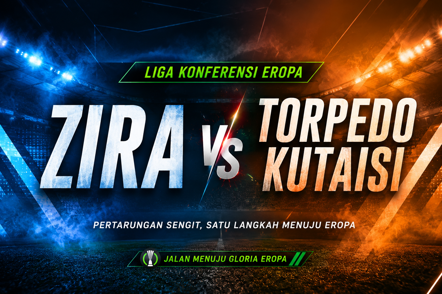 Saksikan Atmosfer Kompetisi Eropa Saat Zira Bertemu Torpedo Kutaisi Malam Ini Melalui Jalalive