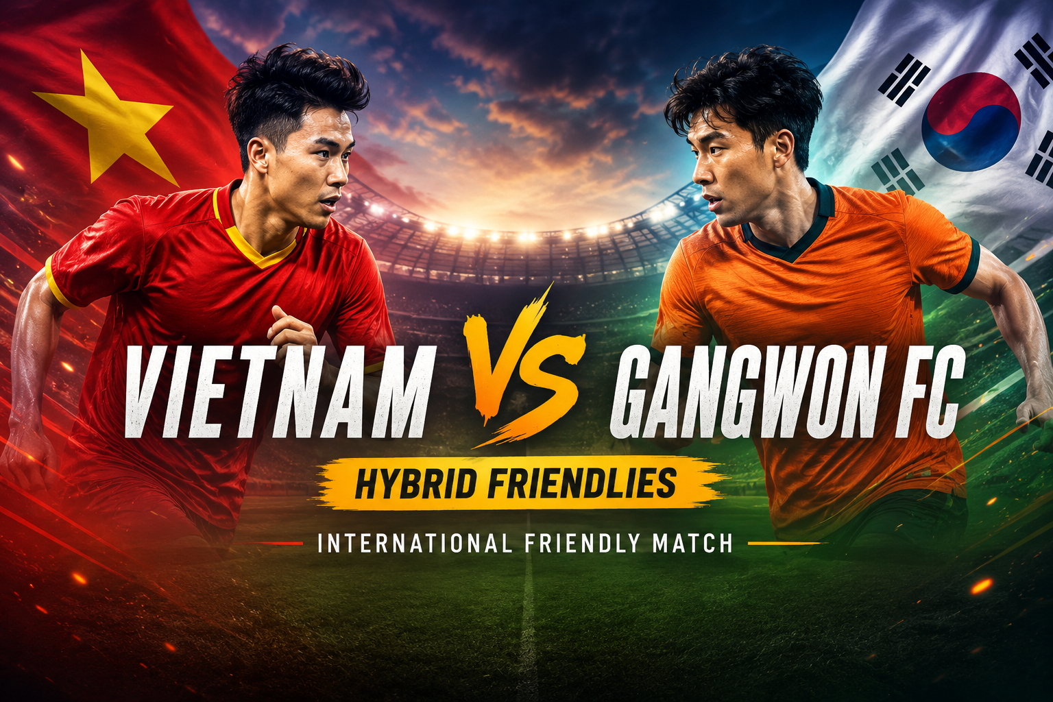 Vietnam vs Gangwon FC Hybrid Friendlies Malam Ini Pukul 19.00 WIB Menjadi Sajian Utama – Ikuti Beritanya Bersama Jalalive